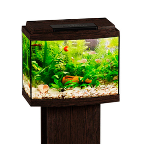 Аквариум Биодизайн Классик 20R панорамный, 21 л, 40x22x33 см, венге