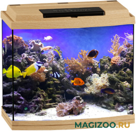 Аквариум Биодизайн Классик 40R панорамный, 38 л, 45x25x42 см, бук