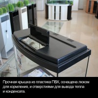 Аквариум Биодизайн Классик 50R панорамный, 53 л, 50x29x45 см, золотой орех