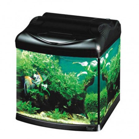 Аквариум 30 л с гнутым передн. стеклом+ фильтр BEAUT-200, черный