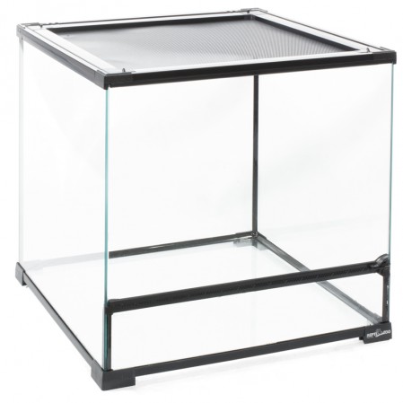 Террариум Repti-Zoo RHK04S 45x45x45 см цельностеклянный с распашной дверцей