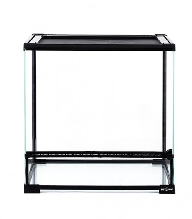 Террариум Repti-Zoo RHK04S 45x45x45 см цельностеклянный с распашной дверцей