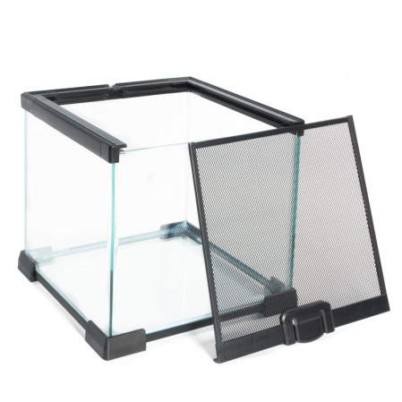 Террариум Repti-Zoo AK10B 31×31×30 см стеклянный мини-куб с сеткой