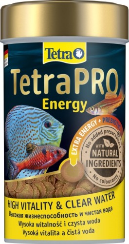 TetraPro Energy, 100 мл — высококачественный энергетический корм для всех видов рыб