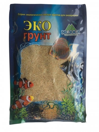 Натуральный Кварцевый Грунт «солнечный» Окатанный 0,5-1,0 Мм 3,5 Кг