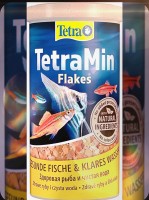 TetraMin, 250 мл — основной корм для всех видов рыб в виде хлопьев