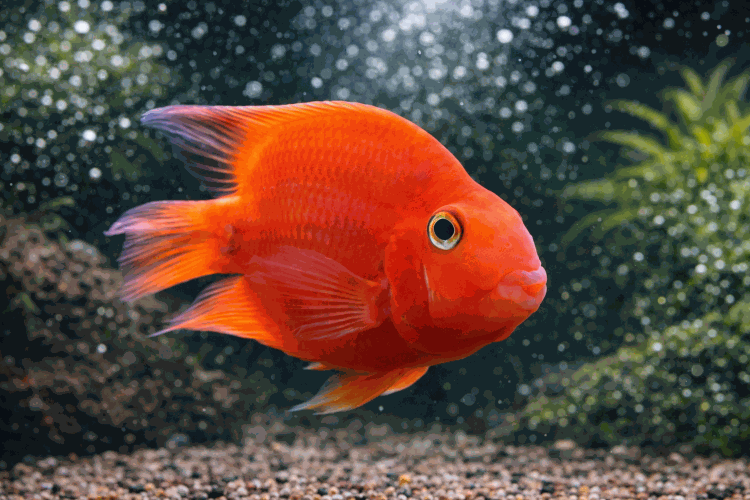 Попугай Красный