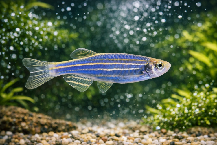 Данио Голубой