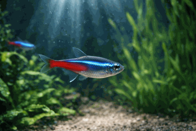 Неон Голубой